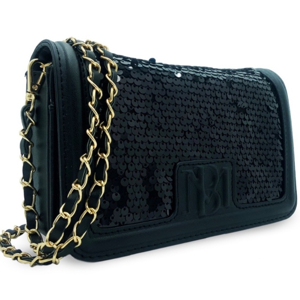 Badgley Mischka Sequin Crossbody